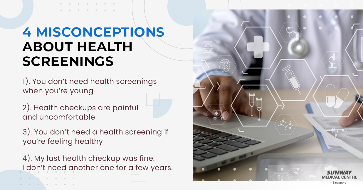 4 Misconceptions about health screenings
